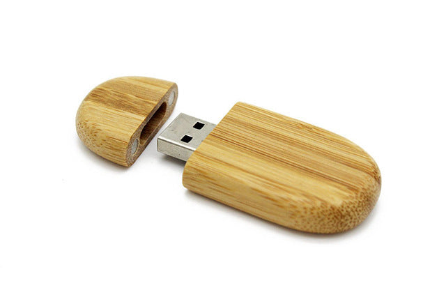 USB de madera creativo