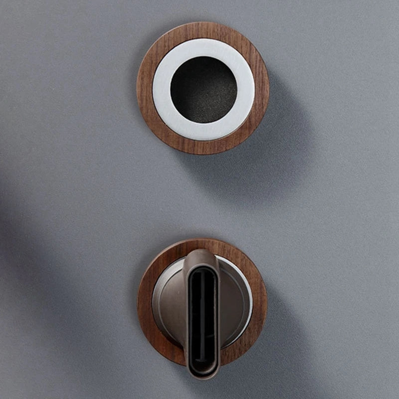 Wall Mounted Hair Dryer Holder Set For Dyson Solid Wood Hair Dryer Bracket Stand