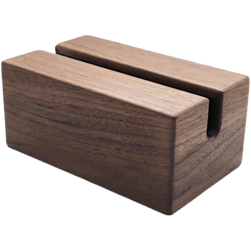 Caja de pañuelos de madera maciza pura Caja extraíble estilo japonés sencillo Hogar Hotel B&B Estética oriental Casa Nogal Cerezo