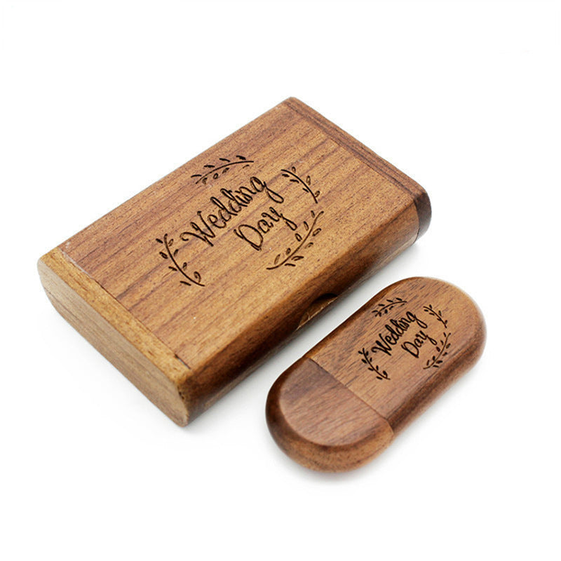 USB de madera creativo