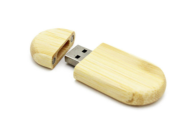USB de madera creativo