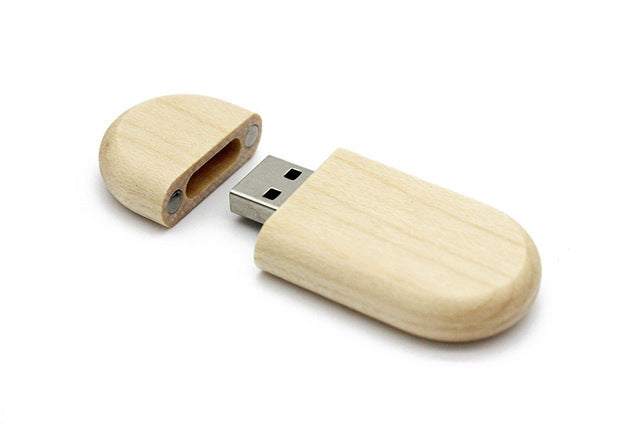 USB de madera creativo