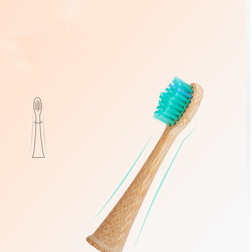 Biodegradable Organic Bamboo Electric Toothbrush Head