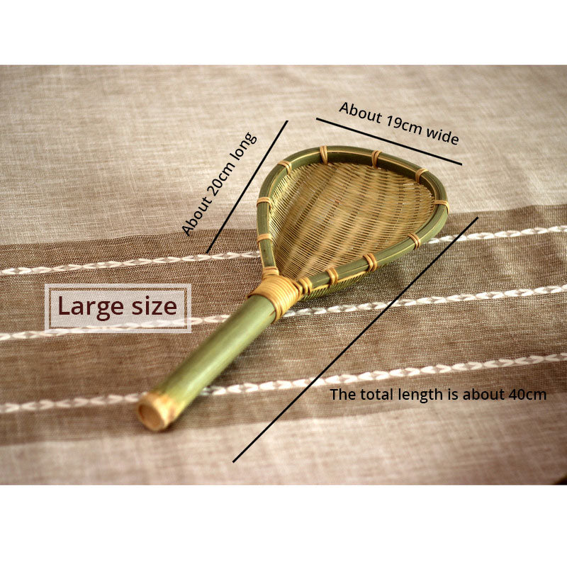 Bamboo Products Bamboo Woven Scoop Noodle Scoop Spicy Hot Pot Filter Bamboo Mesh Scoop Mesh Leak Filter Scoop Fried