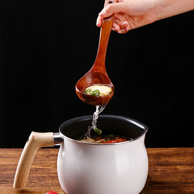 S/M/L Natural Wooden Cooking Scoop