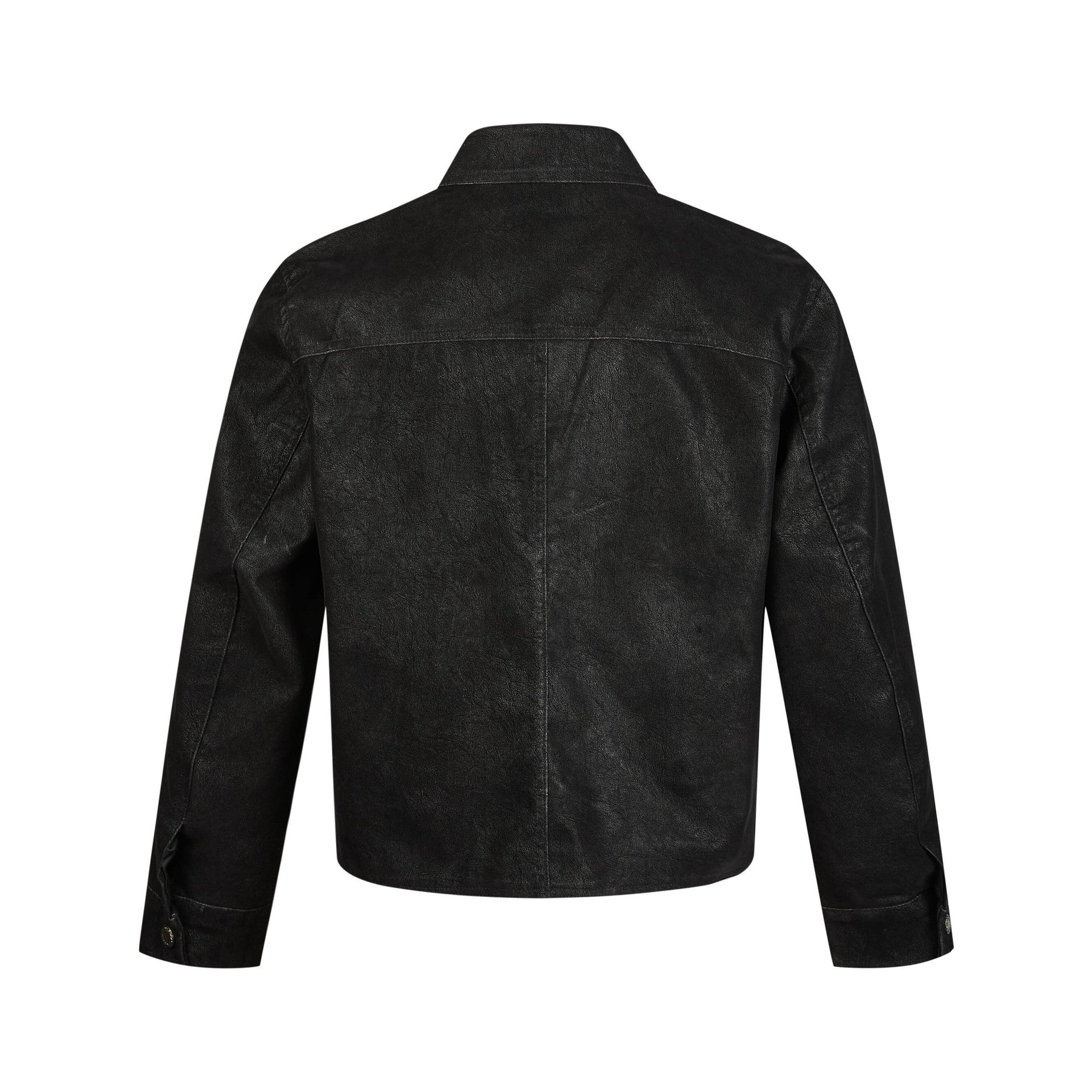 Make old airplane buckle suede leather jacket