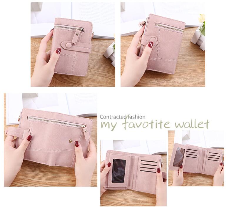 Cartera de mujer de cuero sintético vegano
