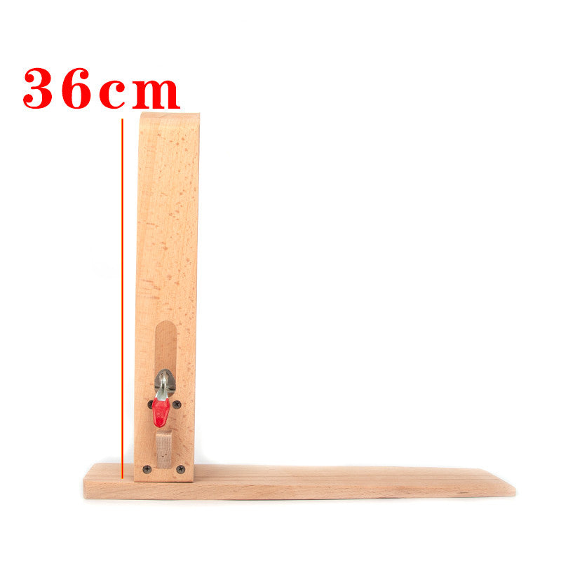 Leather Hand Sewn Wooden Clip Handmade Leather Bag DIY Tools Leather Craftsman Stitching Embroidery Frame Wood Seam Mending