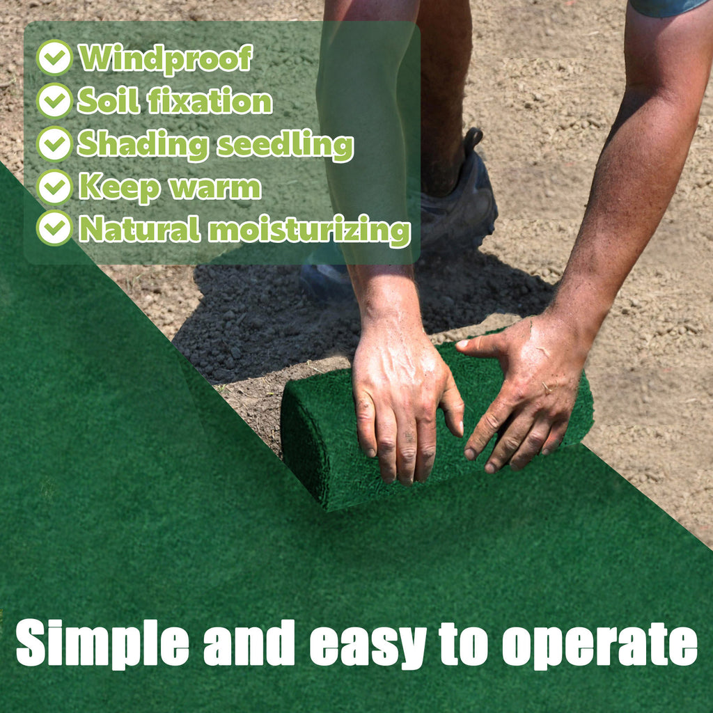 Yegbong Gardening Ecological Blanket Biodegradable Seed Mat