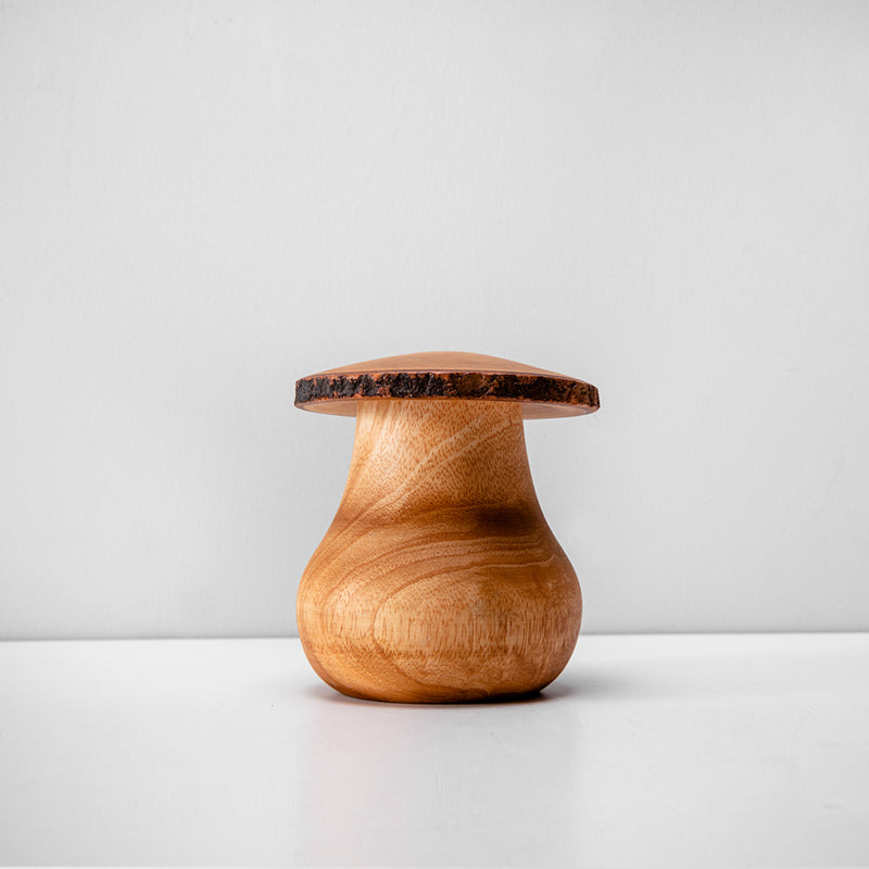Creative Mushroom Solid Wood Ornaments