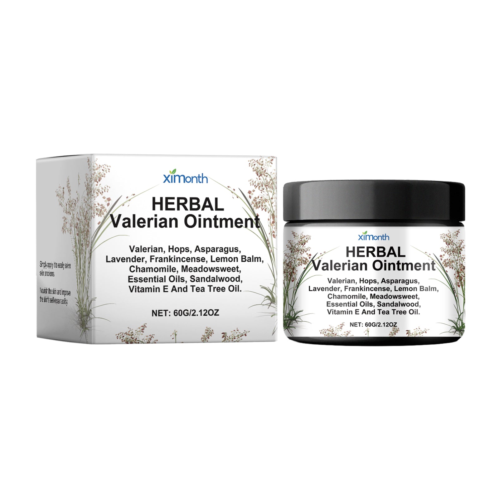 Organic Valerian Ointment Valerian Ointment Night Care Body Repair Massage Treatment Cream