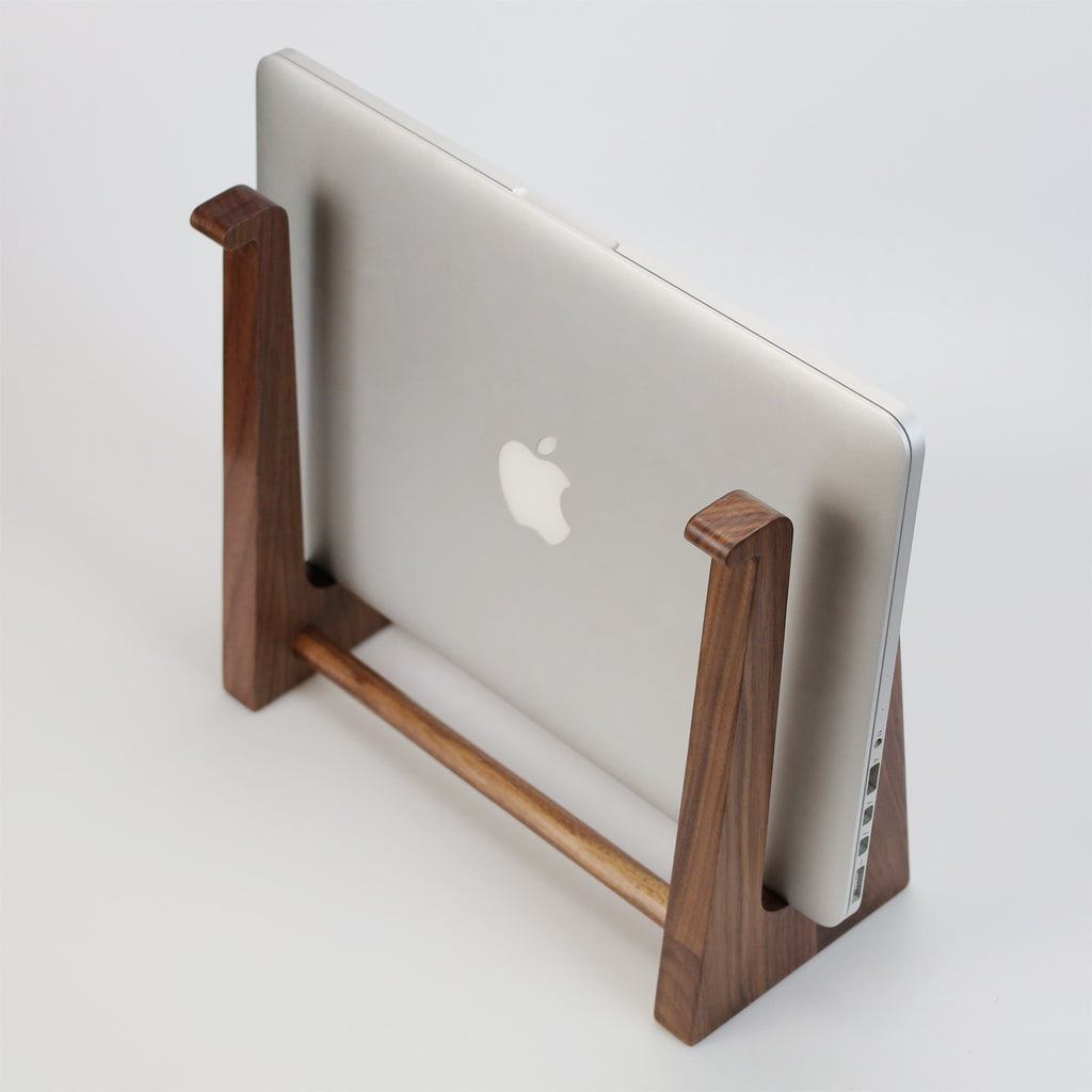 Base Mount Spider Accessory Magic Keyboard Stand Walnut Wood Bracket Storage for Apple MacBook