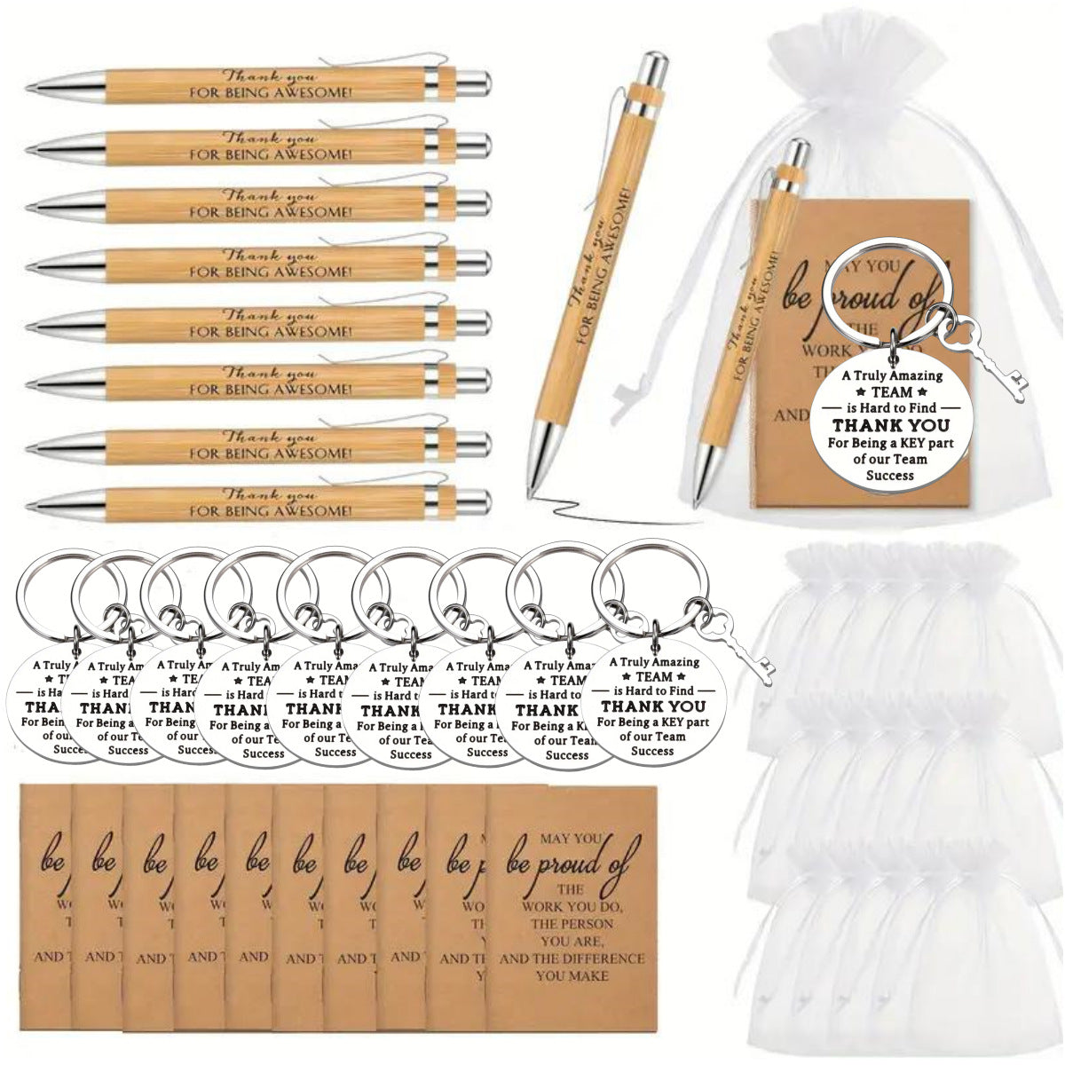Eco-friendly Bamboo Press-Down Oil-Filling Ballpoint Pen