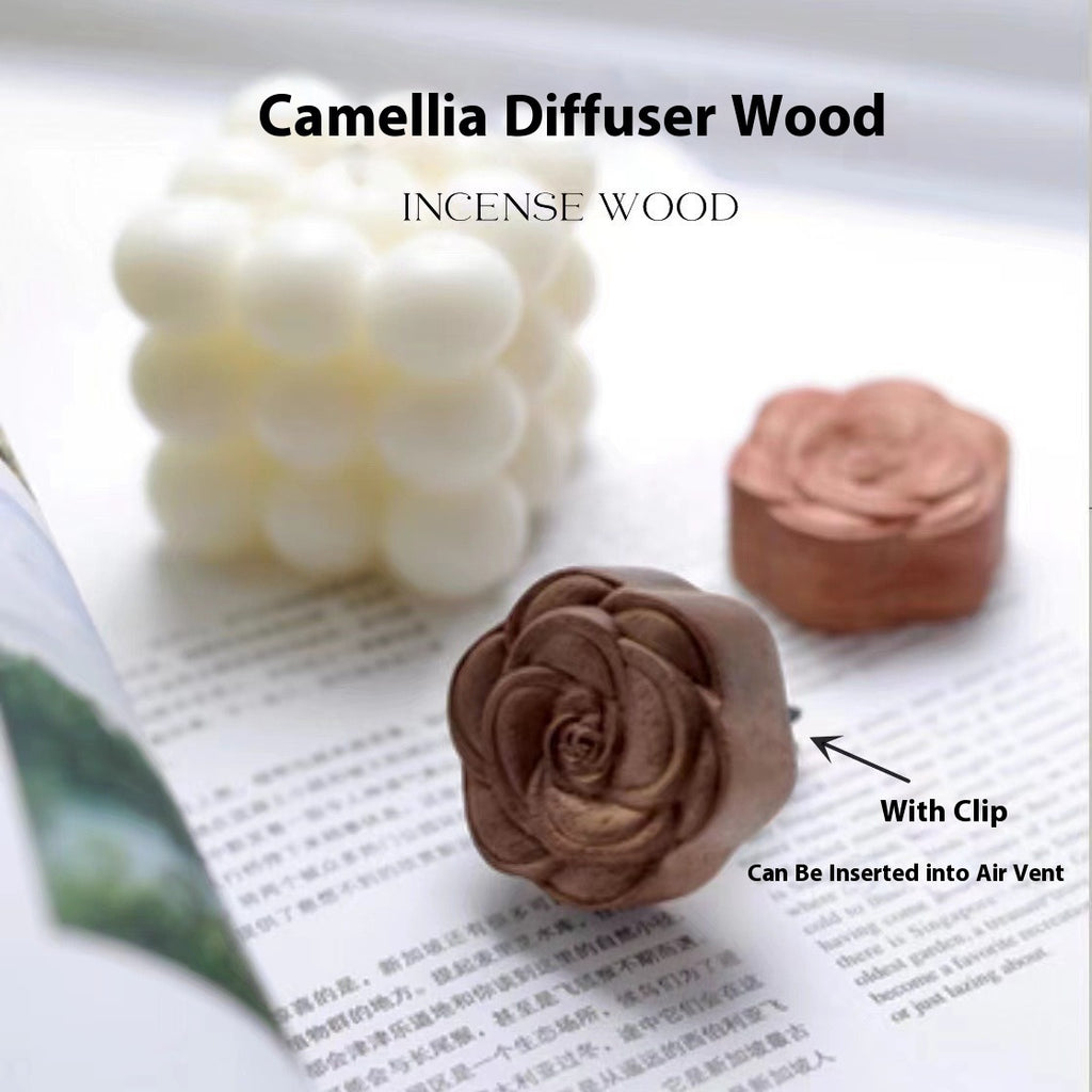 Camellia Essential Oil Expansion Fragrant Wood Indoor Wood Art Aromatherapy
