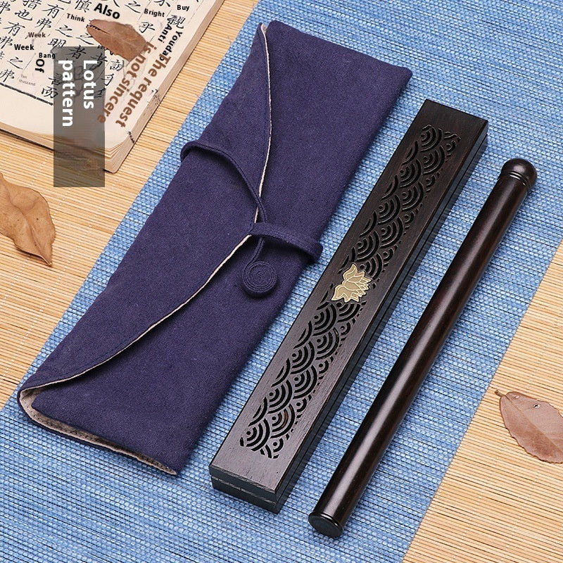 Blackwood Incense Box Whole Wood Sandalwood Agarwood Solid Wood Ebony Incense Box