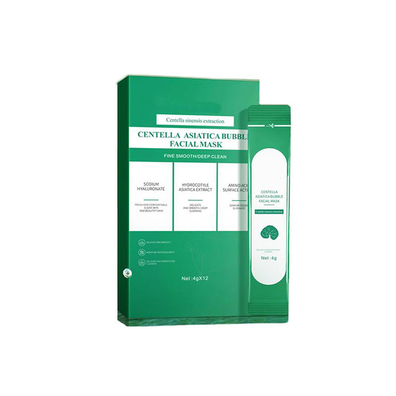 Mascarilla de burbujas limpiadora profunda de aguacate, orgánica y natural