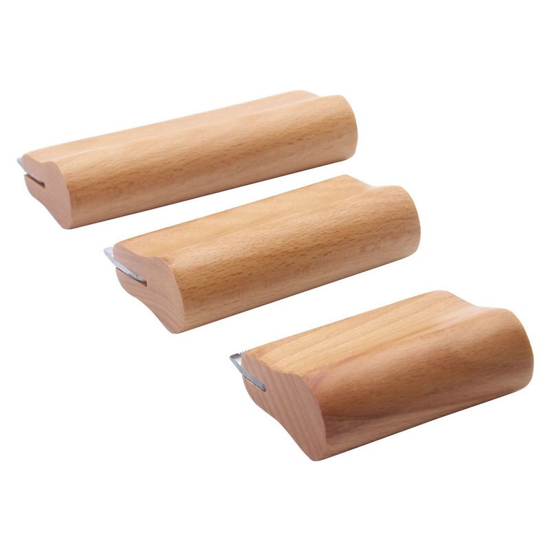 Wood Groom Brush vis Deshedding Grooming Tool, Professional Pet Wooden Groomer