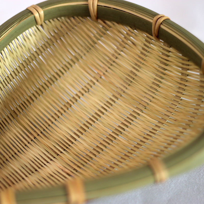 Bamboo Products Bamboo Woven Scoop Noodle Scoop Spicy Hot Pot Filter Bamboo Mesh Scoop Mesh Leak Filter Scoop Fried