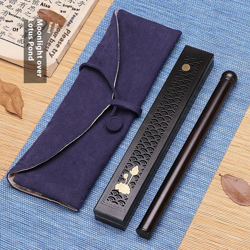Blackwood Incense Box Whole Wood Sandalwood Agarwood Solid Wood Ebony Incense Box