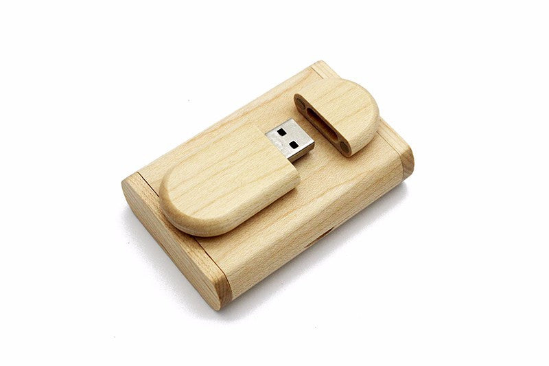 USB de madera creativo