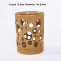 Vaso de bambú para viajes y uso doméstico