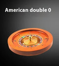 Solid Wood Roulette Wheel Yellow Diameter 50cm20-inch Or 45cm18-inch Casino Metal Turntable