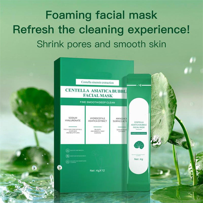 Mascarilla de burbujas limpiadora profunda de aguacate, orgánica y natural