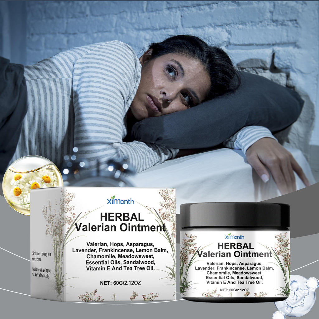 Organic Valerian Ointment Valerian Ointment Night Care Body Repair Massage Treatment Cream