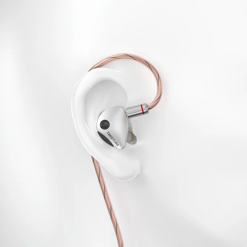 TWISTURA WoodNote Flagship Wood Diaphragm Dynamic Driver IEMs Earphones Natural Sound Ergonomic Design Replaceable Plugs