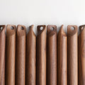 North American Black Walnut Rolling Pin With Hole Solid Wood Baking Dumpling Sticks Kitchen Baking Tools Extended