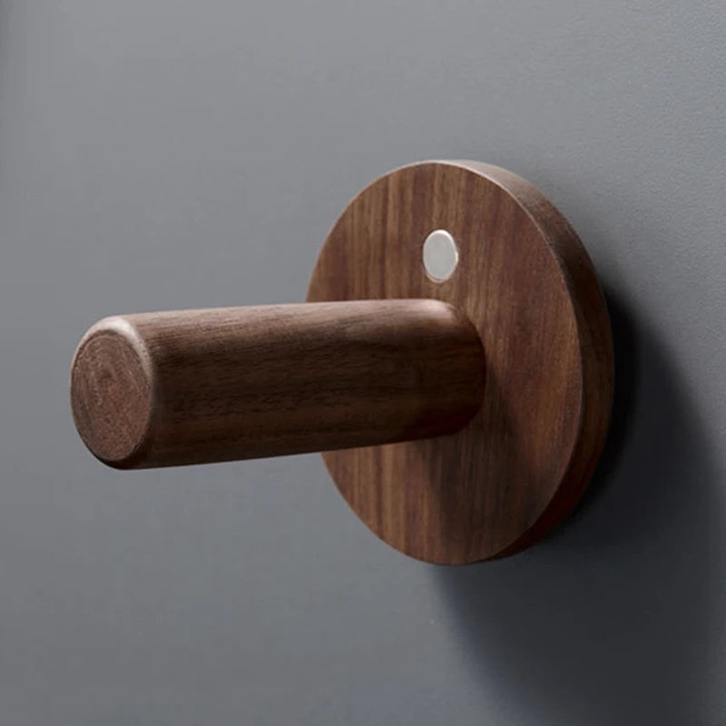 Wall Mounted Hair Dryer Holder Set For Dyson Solid Wood Hair Dryer Bracket Stand