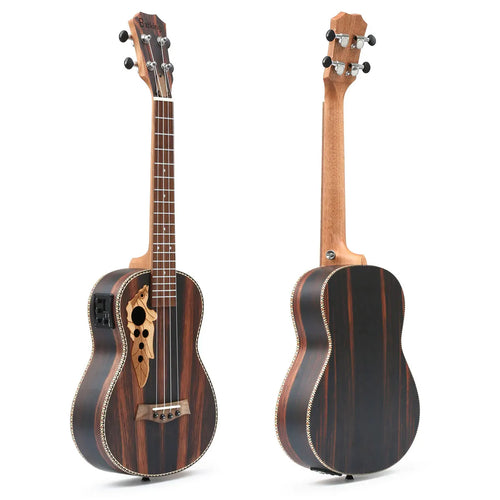30-Inch Baritone Acoustic-Electric Ukulele – Rosewood, EQ, Gig Bag
