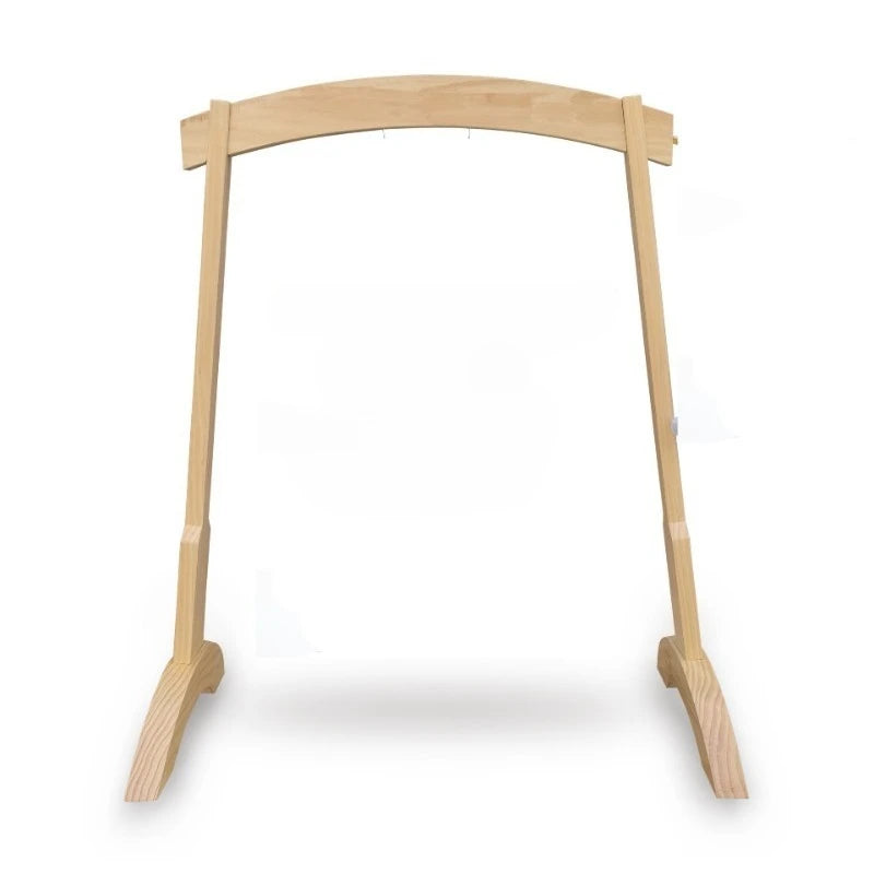 Wooden Gong Stand for 60cm Gongs Wood Bracket Square Portable Large Gongs Rack Yoga Percussion Instrument Holder Accessories