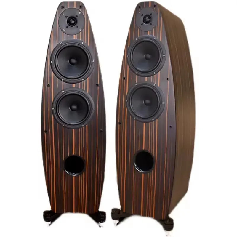 Floor Speaker Tower Speaker Wooden Box Passive No Battery No Loss