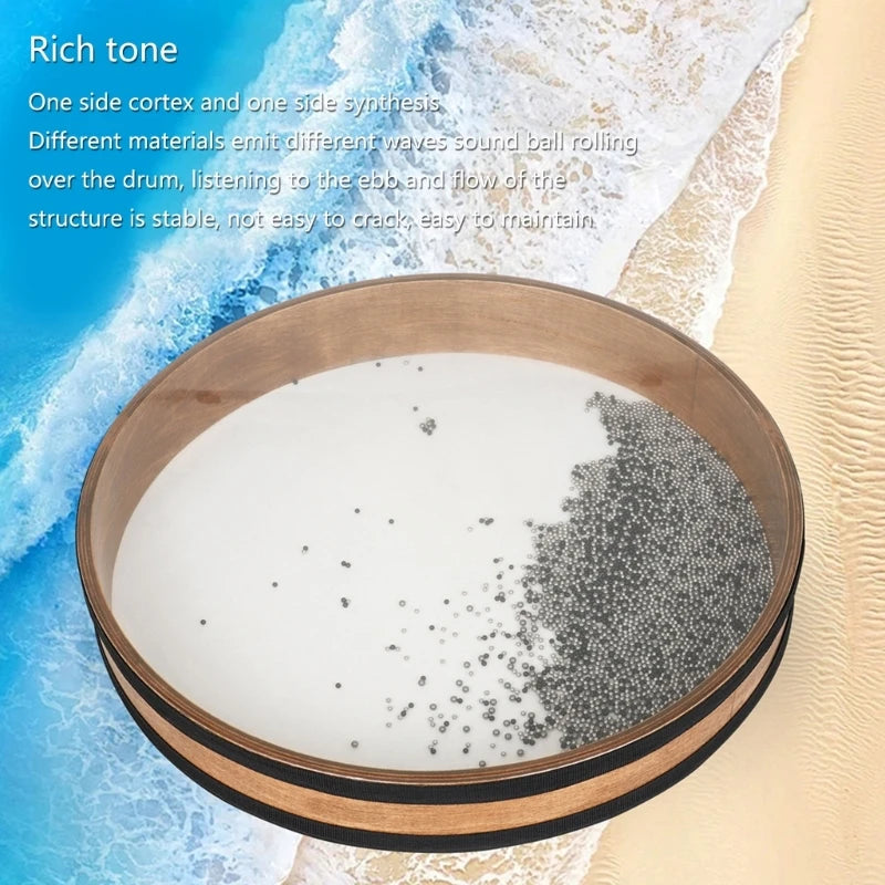 Ocean Waves Drum Wood Sea Drum Waves Sound Oceans Drum Sea Waves Sound Drum Shells Sea Drum School Musical Instruments