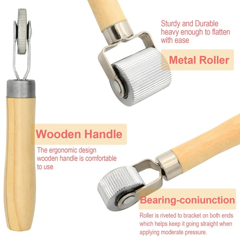 Sound Roller, Sound Deadener Roller Tool Car Sound Deadening Roller Sound Deadener Roller Set, Seam Roller 4 Pcs