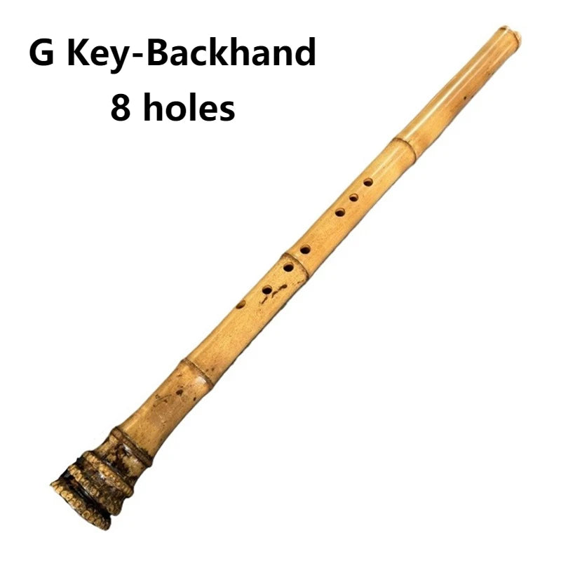 Bamboo Nan Xiao 8 Holes Chinese Vertical Blowing Flute Adult Beginners Professional Performance Instruments Big Head Flutes