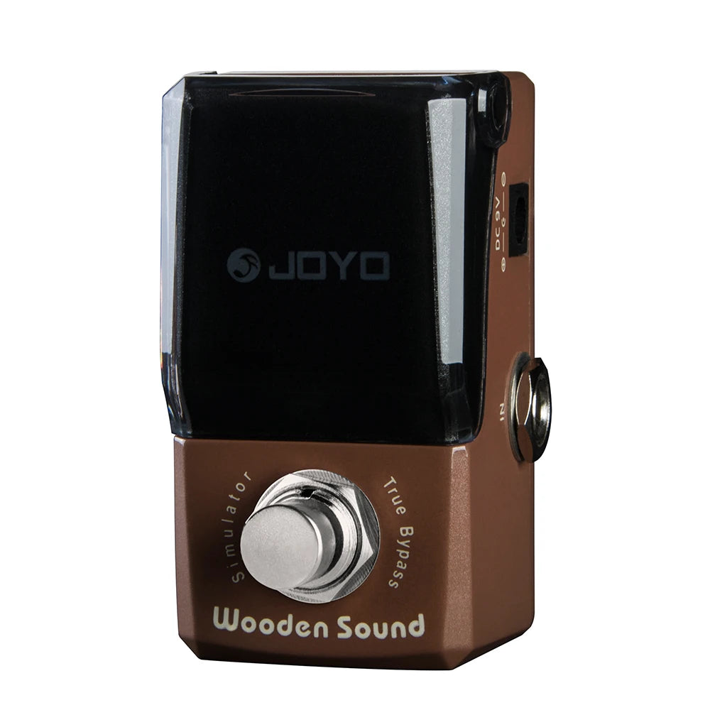 JOYO JF-323 WOODEN SOUND Acoustic Guitar Simulation Pedal Turn the Electric Guitar Tone into Acoustic Guitar Effect