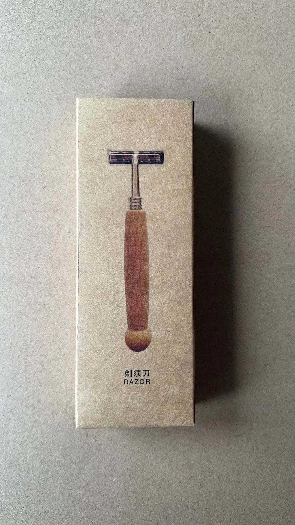 1 pcs Manual Razor Eco Friendly Natural Bamboo Handle Shaving Razors for men women hotel home travel use