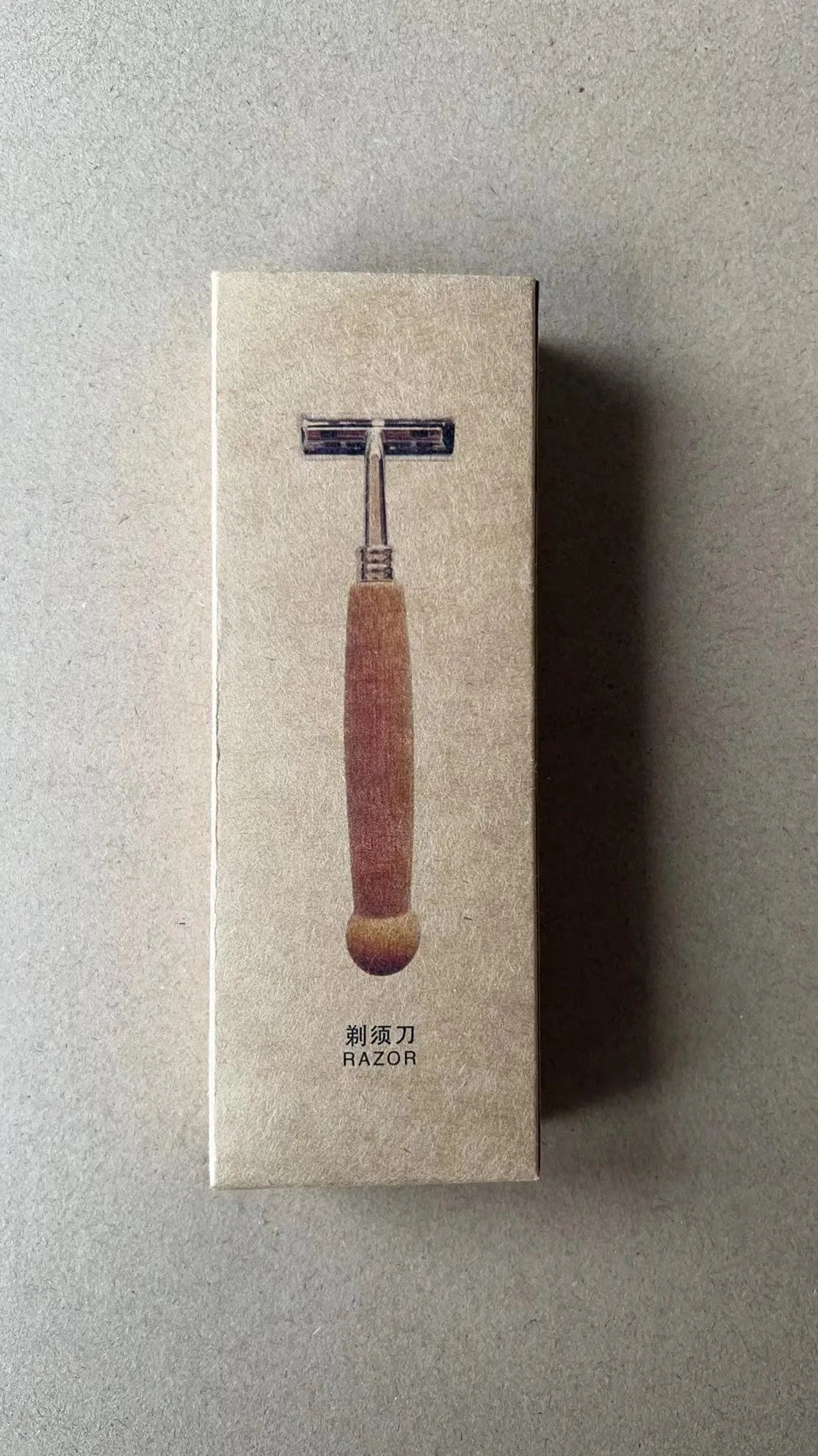1 pcs Manual Razor Eco Friendly Natural Bamboo Handle Shaving Razors for men women hotel home travel use