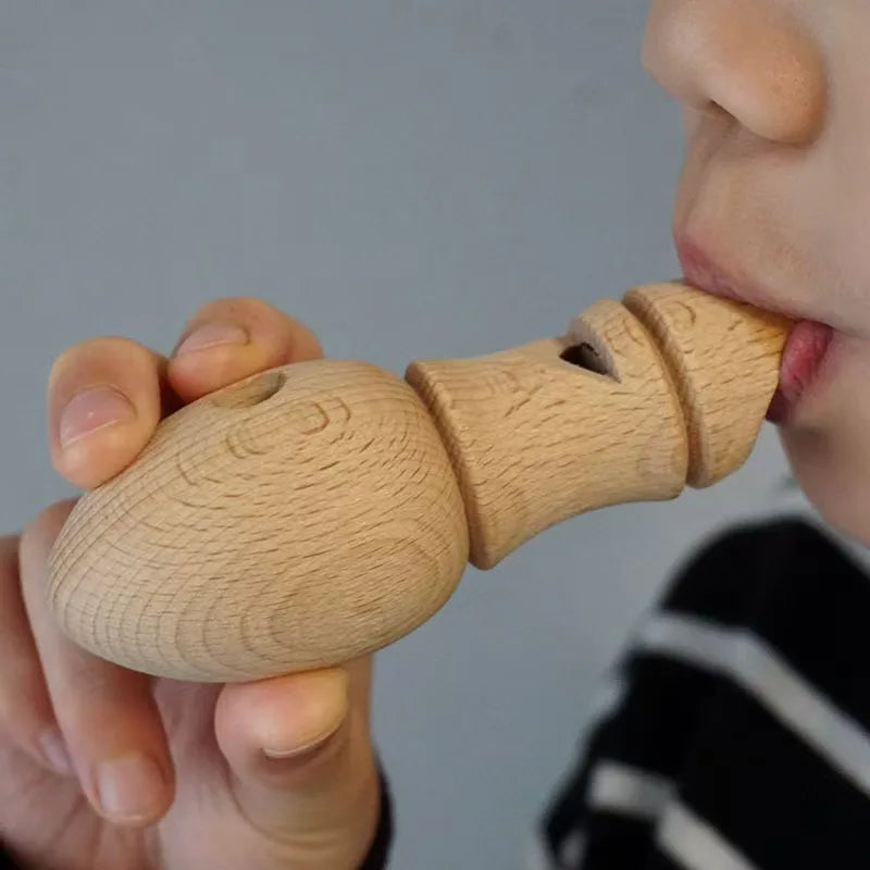 Wooden Bird Call Whistle Musical Noisemaker Fun Outdoor Exploration Education Kids Birthday Party Classroom Rewards