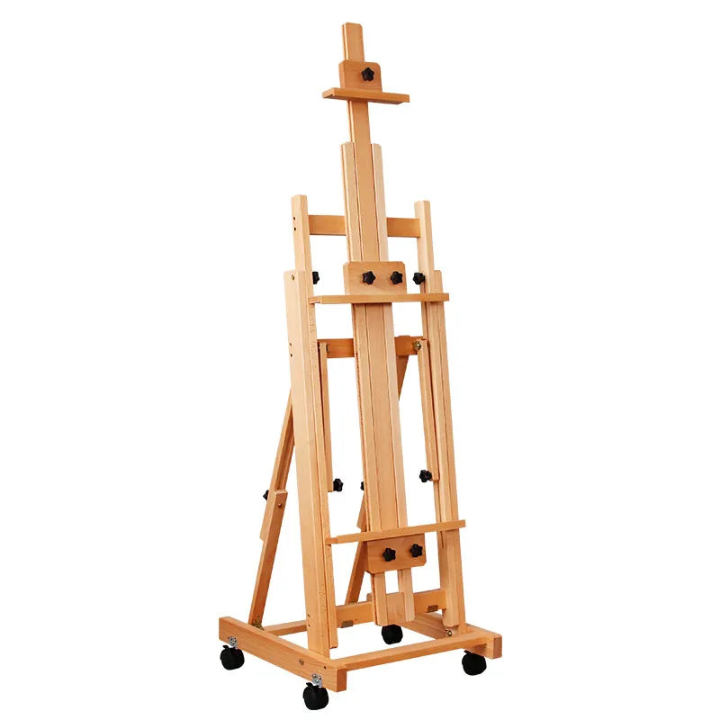 Beech Wood Art Easel – Large Adjustable Flat Studio Easel