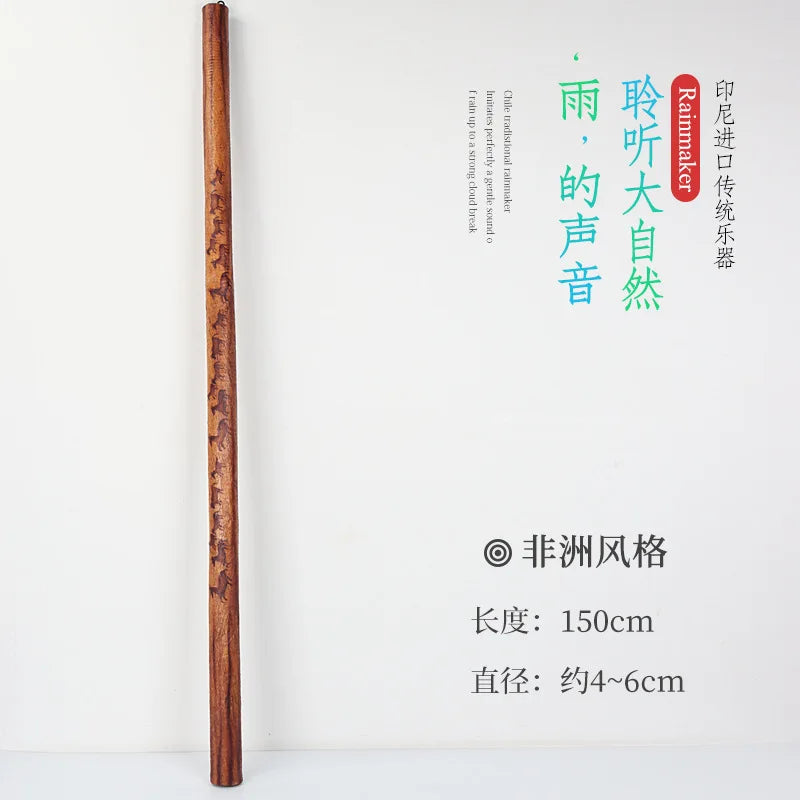 Bamboo Rainstick Professional Sound Therapy Handmade Rainmaker ASMR Yoga Meditation Healing Relaxation Musical Instruments