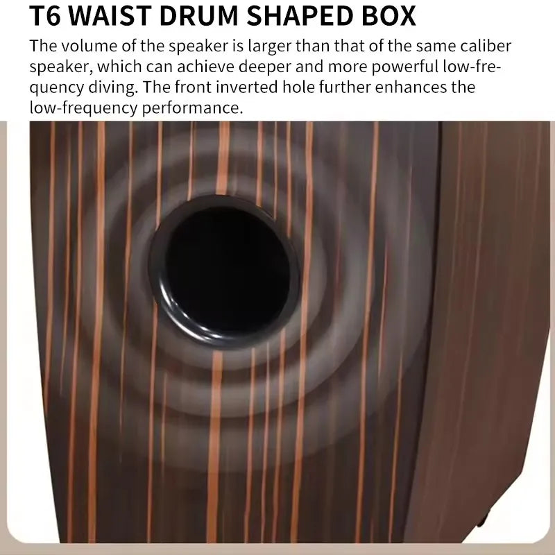 Floor Speaker Tower Speaker Wooden Box Passive No Battery No Loss