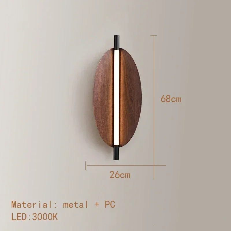 Wooden LED Pendant Lights for Living Dining Room Leaf Chandelier Home Decor Indoor Hanging Design Fixture Suspension Luminaire