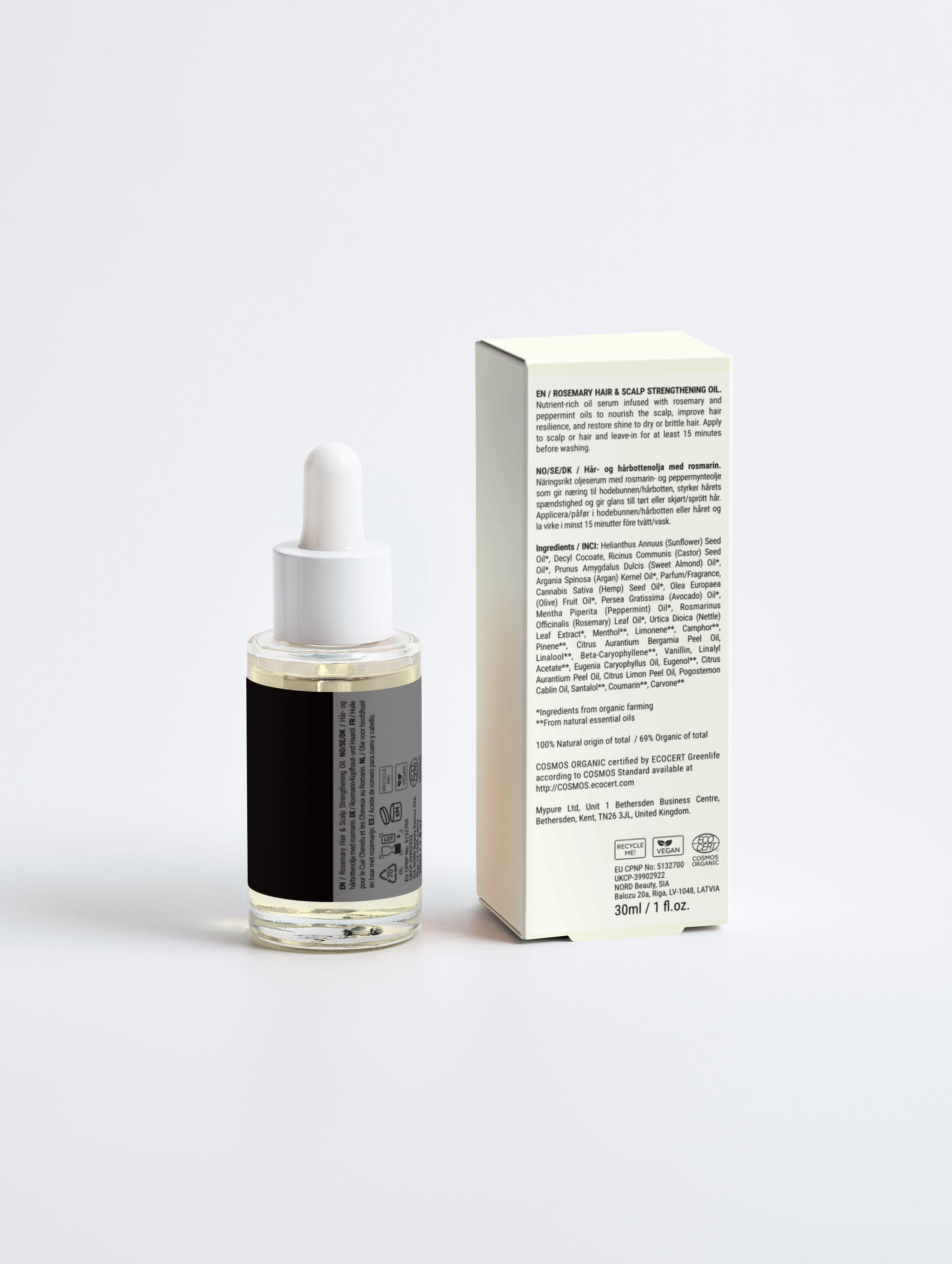 Rosemary Hair & Scalp Strengthening Oil