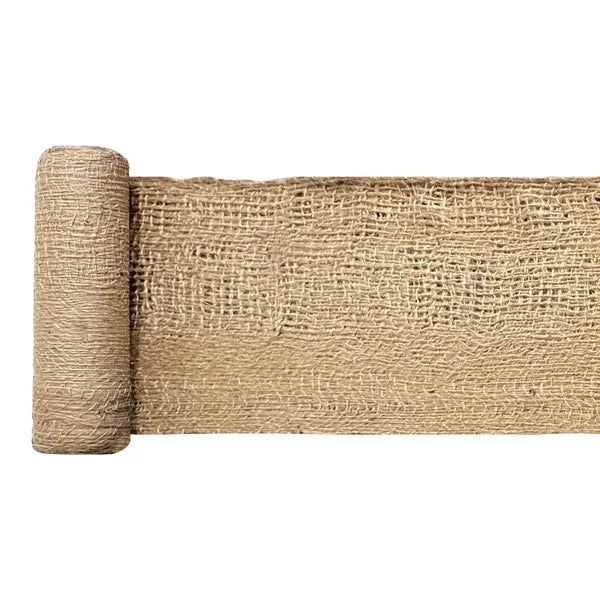 4ft*112ft Natural, Eco-friendly Jute Netting Is A Must-have For Soil Protection And Landscaping, Offering Easy Mulching, Water Conservation, And Wind Resistance.