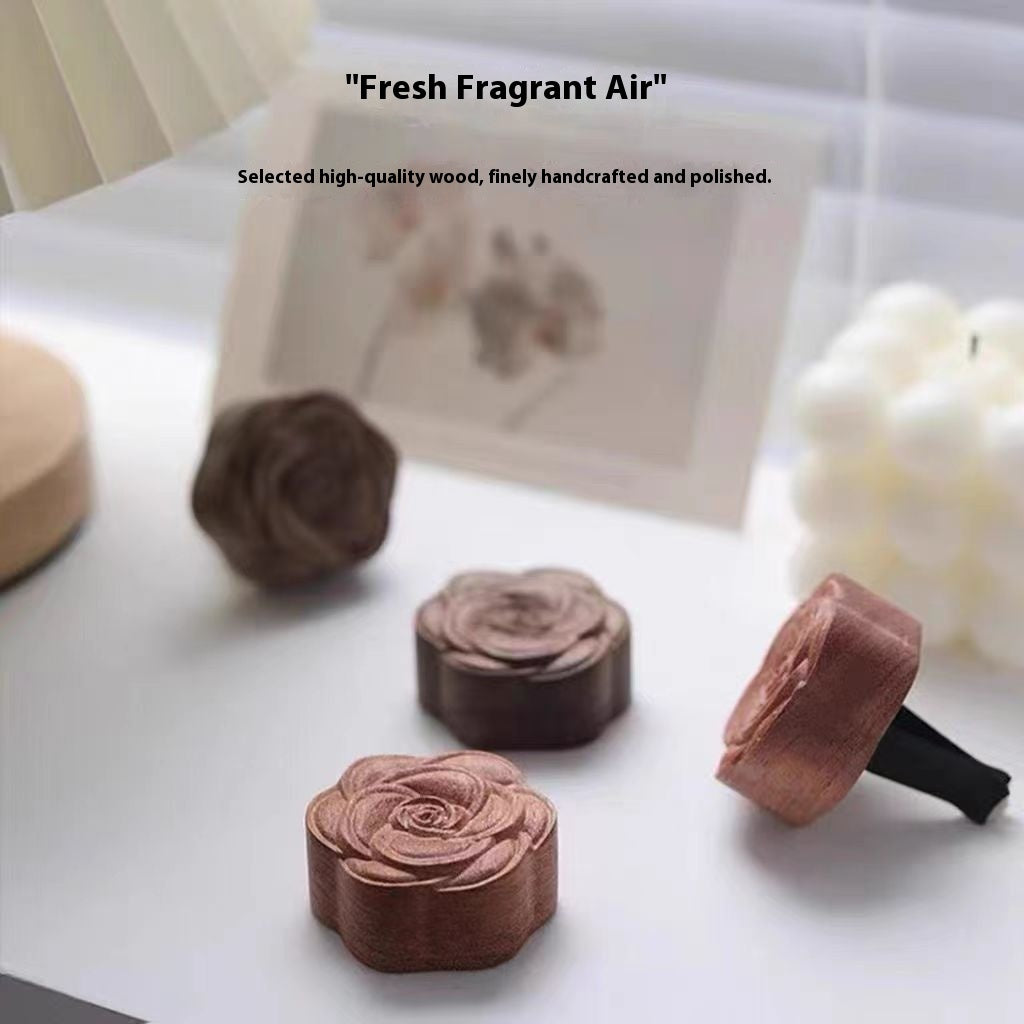 Camellia Essential Oil Expansion Fragrant Wood Indoor Wood Art Aromatherapy