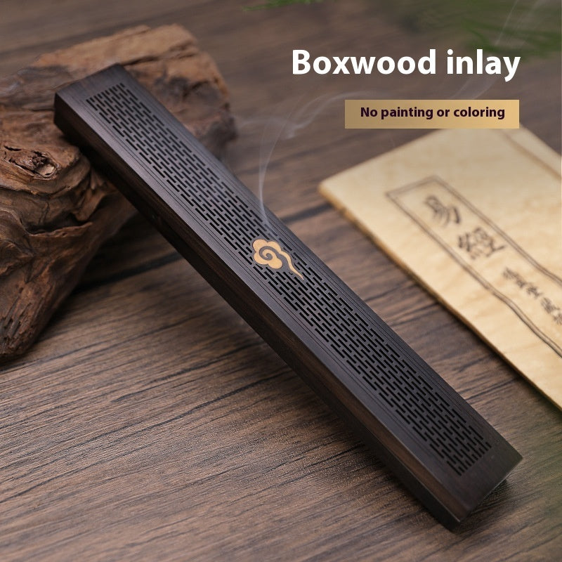 Blackwood Incense Box Whole Wood Sandalwood Agarwood Solid Wood Ebony Incense Box