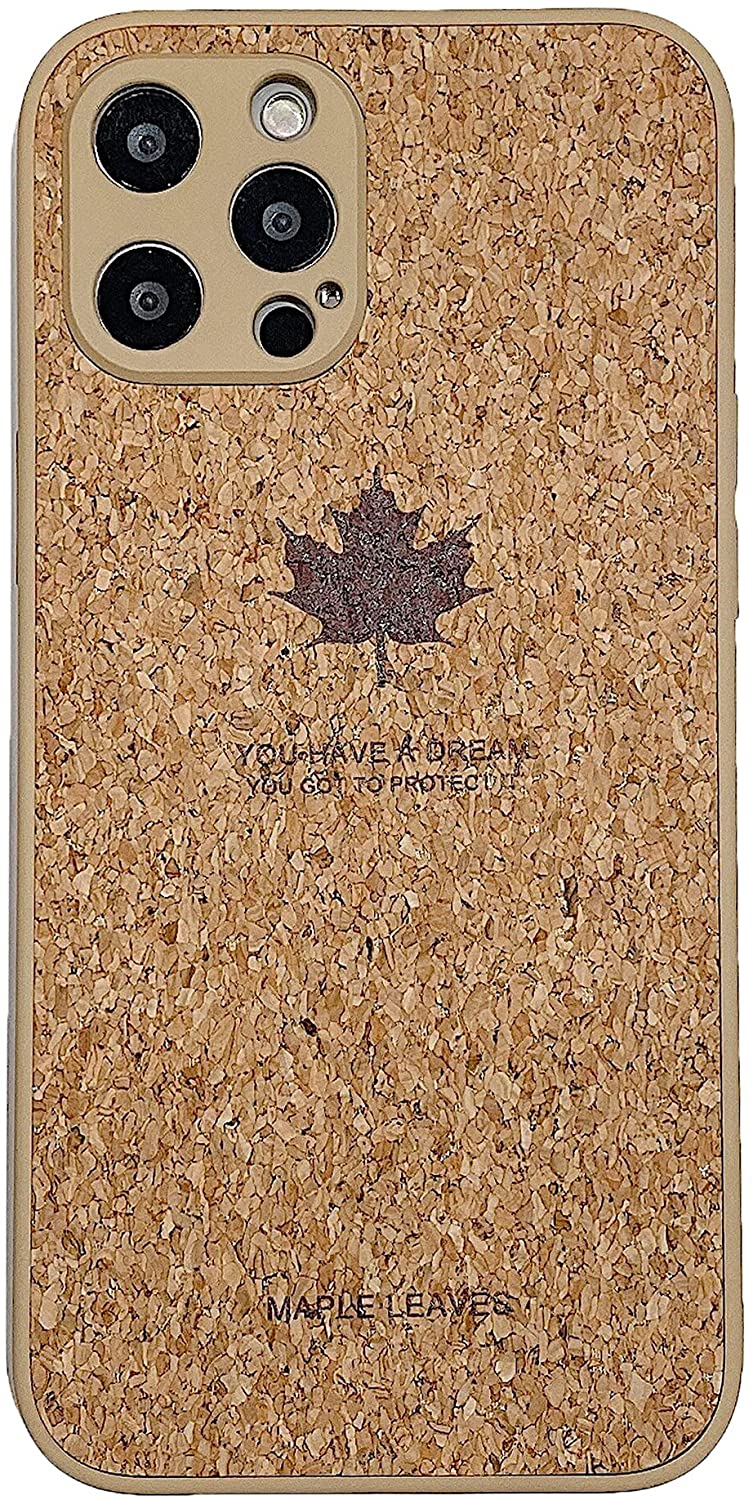 Creative Japanese Soft Wood Grain Fiber Protective Cover